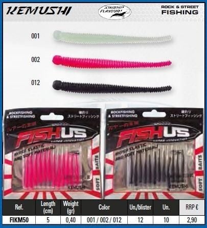 Fishus Kemushi 5cm Silikon Balık Yem