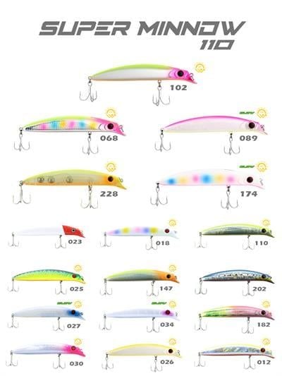 Fujin Süper Minnow 11.5cm 18gr Maket Balık