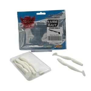 Angel Face Spinner Shad 100mm Silikon Yem Beyaz