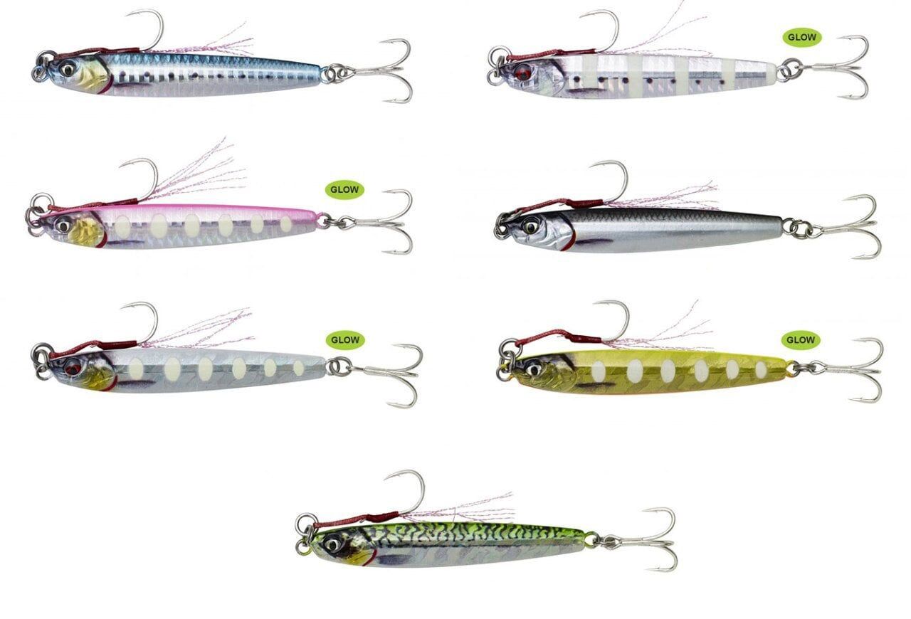 Savage gear 3D Jig Minnow 20 gr 7,5 cm Sahte Balık Bone White Glow