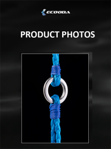 Ecooda Cyan Blue Speed Jigging Hooks Sawara