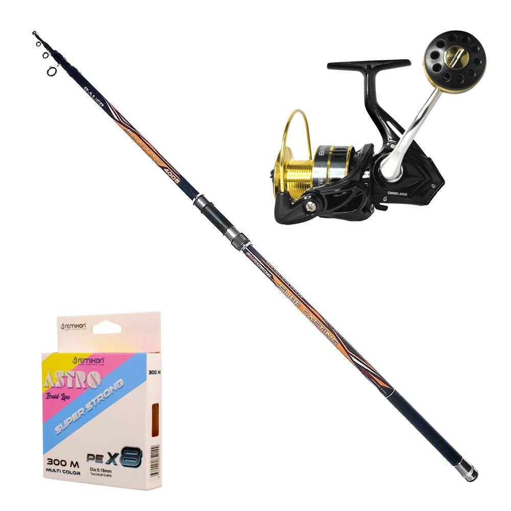 Bauer Maniac 400cm & Bauer Chakal 6000 Olta Seti