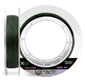 Nomura Braid X9 Moss Green 150 Mt Örgü İp 0,33mm
