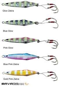 Savage gear Squısh Jig 11,5cm 130g Sahte Balık Gold Pink Zebra