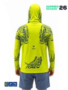 Fujin Pro Angler S26 Hooded Izohips Green Blue