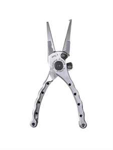 Accurate Piranha Extra Lite Plier Split Tip 7'' Silver