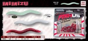 Fishus Mımızu 4cm Silikon Yemi