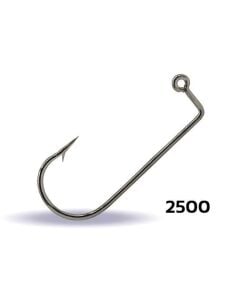 Youvella 2500 Jig Head İğnesi Delikli Uzun 100lü Kutu Nikel
