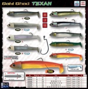 Fishus Saki Shad Assist 8.5cm 16gr