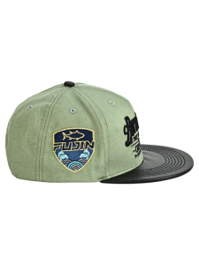 Fujin BTW Leather Visor Şapka Light Green