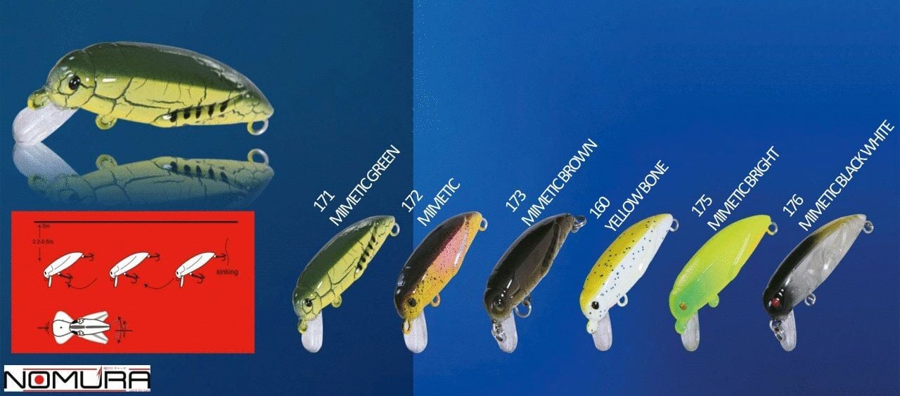 Nomura Norı 3.7cm 2.0gr Sınkıng Sahte Balık 176
