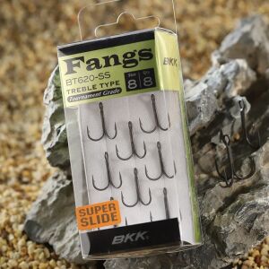 BKK Spear-20 SS Üçlü Olta İğnesi 10 8 Pcs