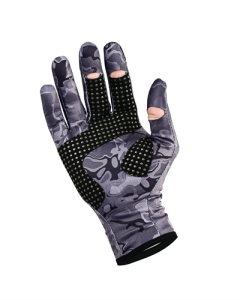 Fujin Pro Angler Winter Gloves Black Camo