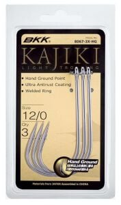 BKK Kajiki Light Trolling Olta İğnesi 12/0 3 Pcs
