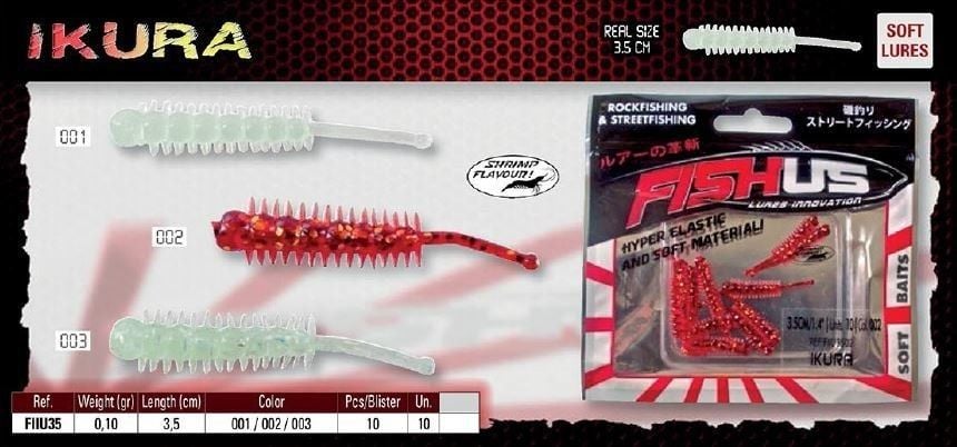 Fishus Ikura 3.5cm Silikon Yem