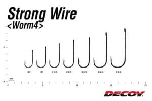 DECOY WORM4 Strong Wire Uzun İğne