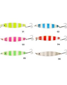 Captain 6145 Lüfer Kaşığı 20gr Zebra Glow 8cm