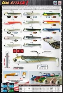Fishus Shad Attack 6cm 10gr Silikon Yem