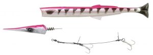 Savage gear Lıne Thru Needlefish Pulsetail 2+1  30cm 85gr Sahte Balık Green Needlefish