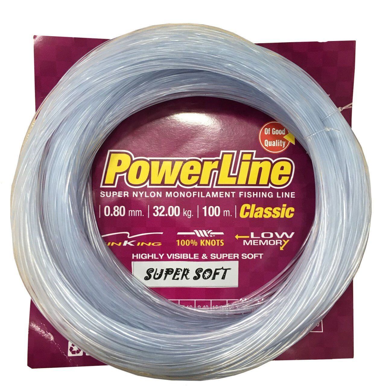Powerline Soft Mavi 100m Poşet Misina 1,20 mm