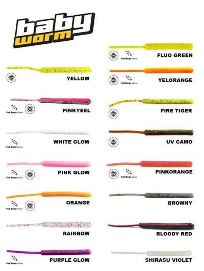 Fujin Baby Worm 5,2cm Floating LRF Silikonu