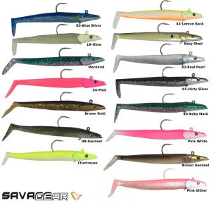 Savage gear Sandeel 12.5 cm 23 gr 2+1 Adet Sahte Balık Sandeel