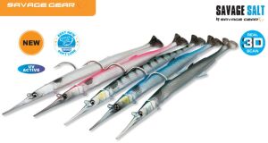 Savage gear Needlefish Pulsetail 2+1 23 cm 55g Sahte Balık Barracuda