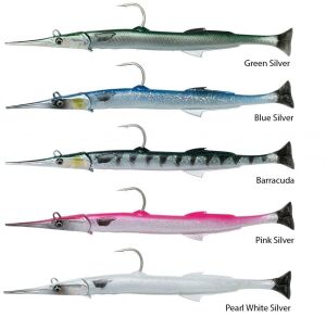 Savage gear Needlefish Pulsetail 2+1 18 cm 26g Sahte Balık Pearl White Silver