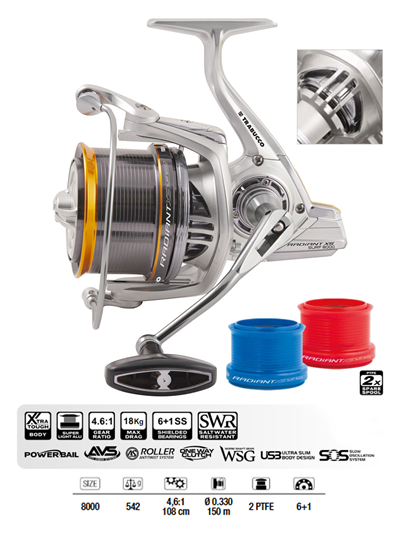 Trabucco Radiant XS Surf 8000 Surf Olta Makinesi