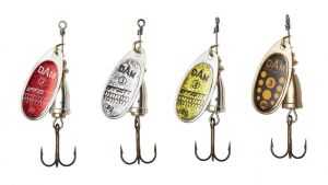 Dam Effzett Executor Spinner 6 gr #3 Kaşık Reflex Gold