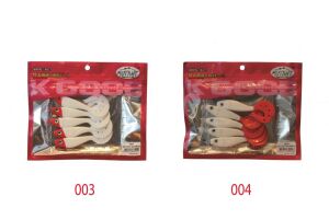 Mutant 3537 Getto Soft 9cm Turna Silikonu 5li Paket Suni Yem