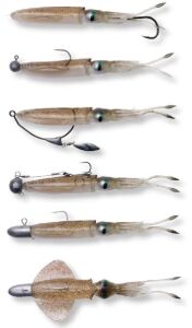 Savage gear Swim Squid 25cm 86g 1 Adet Sahte Balık Brown