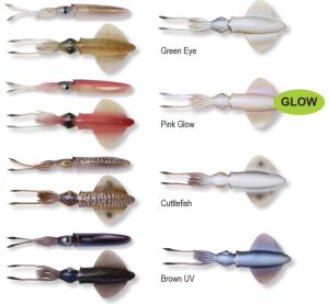 Savage gear Swim Squid 18cm 32g 2 Adet Sahte Balık Brown