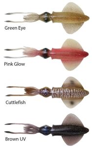 Savage gear Swim Squid 18cm 32g 2 Adet Sahte Balık Pink Glow