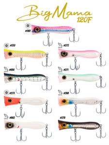 Fujin Big Mama 12cm 31gr Maket Balık