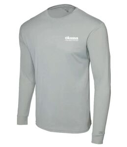 Okuma Aquatek Long Sleeve Sun Shirt Grey L