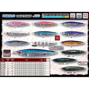 Fishus Umiko Casting Jig 7.5cm 20gr