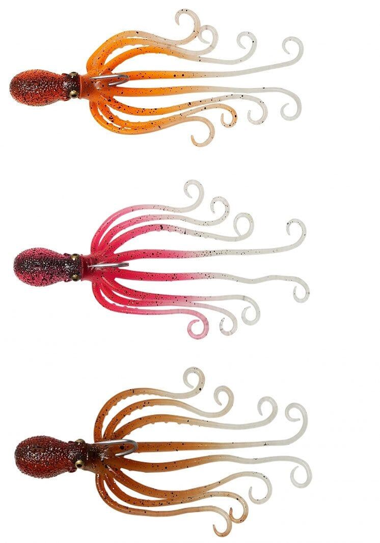 Savage gear Octobus 185g 20cm Sahte Balık UV Orange Glow