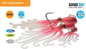 Savage gear Octobus 120g 16cm Sahte Balık UV Orange Glow