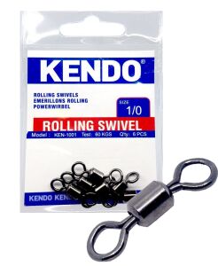 Kendo Rolling Swivel 6 10pcs