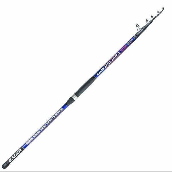 Bauer Teleskopik 390cm 200 gr Surf Olta Kamışı Baviera