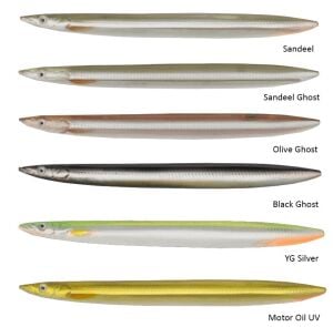 Savage gear B-SG Line Thru Sandeel 175mm 40g Sandeel Ghost