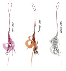 Savage gear Cuttle Eye Skirt M 2 Adet Sahte Balık Pink Glow