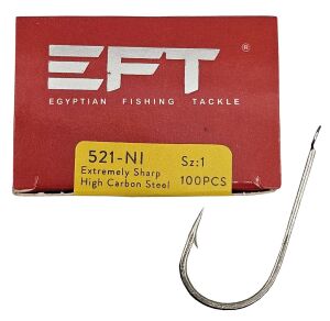 EFT 521 Kısa pala düz çelik  İğne 100 Adet 3