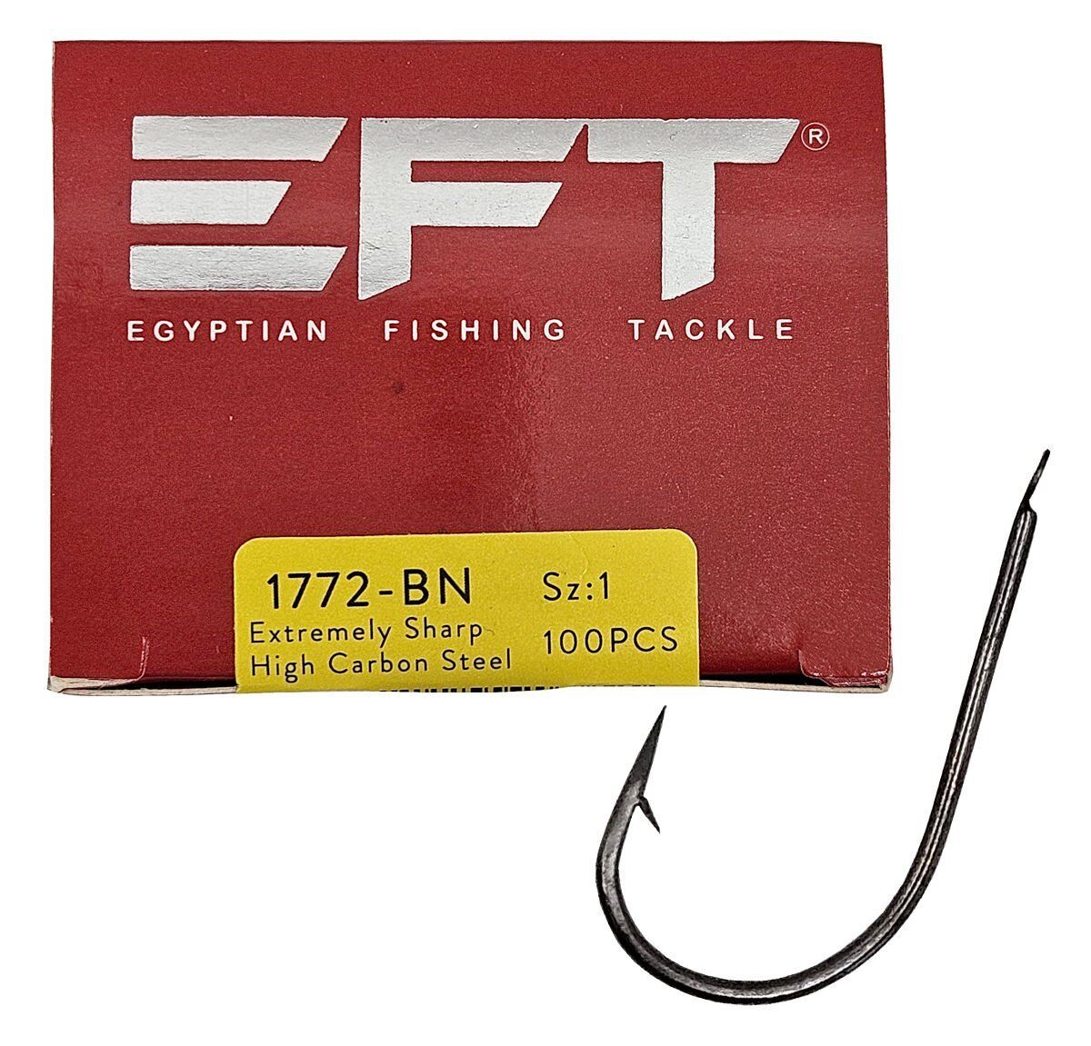 EFT 1772 Kısa Pala Black Nikel  İğne 100 Adet 4