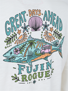 Fujin S26 Hawaii T-Shirt Ecru