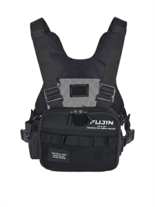Fujin Tactical Vest Black Balıkçı Çantası
