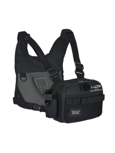 Fujin Tactical Vest Black Balıkçı Çantası