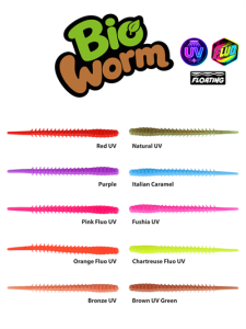 Fujin Bio Worm 6cm Floating Sıvılı Kokulu LRF Silikonu