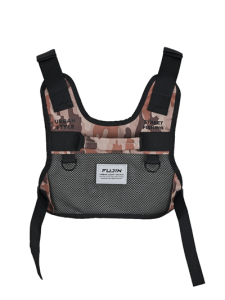Fujin Tactical Vest Brown Camo Balıkçı Çantası